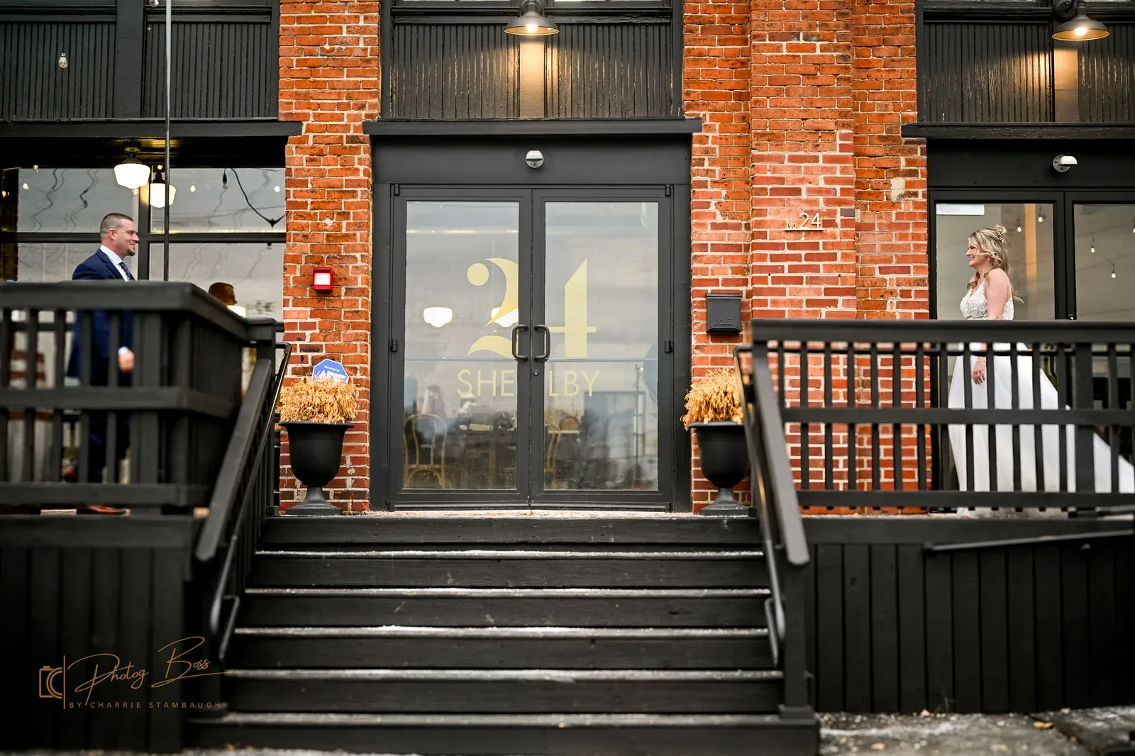 Exterior of 24 Shelby on South Shelby Street showing the original 1898 red brick of the only surviving pre-Prohibition brewery building in Indianapolis