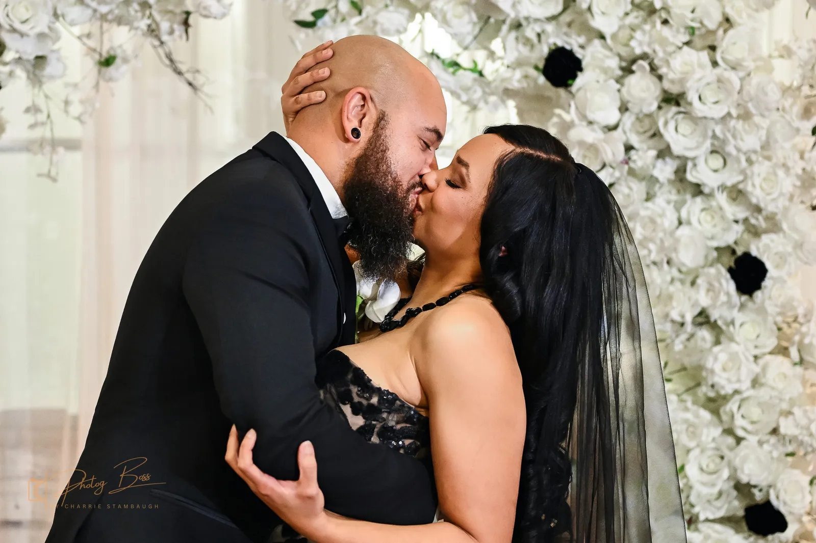 Romantic couple portrait at 24 Shelby