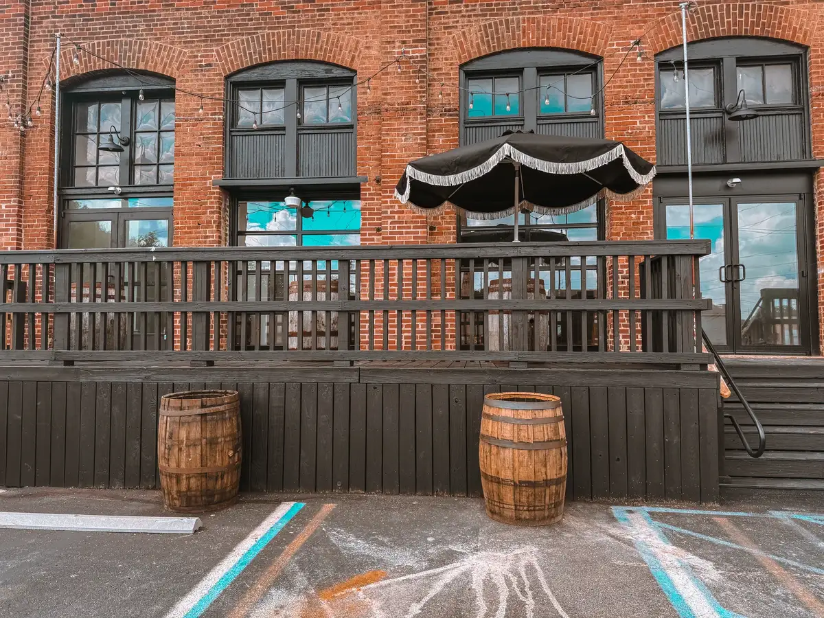 The Prohibition Patio at 24 Shelby
